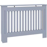  Pokrov za radijator sivi 112 x 19 x 81,5 cm konstruirano drvo | shoptok.hr