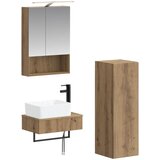  Set ormarića za kupaonicu 4 pcs Hrast artisan 50 x 14,5 x 70 cm Cijene