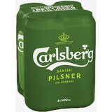 Carlsberg Pivo, 4x0.5L cene