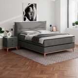 Premium Living Postelja Z Vzmetnico Smile, Antracit, 160x200 | Shoptok.si
