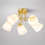 plafonski luster pafos 5xE27/15W/230V, zlatni | Eponuda.com