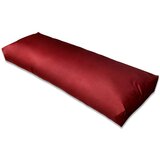  Tapecirani jastuk za naslon sjedala vino crveni 120 x 40 x 10 cm | shoptok.hr