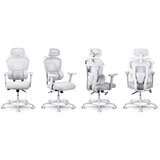 Sofotel Talin 2493 ergonomska uredska stolica s naslonom za glavo – siva | Shoptok.si