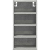 vidaXL Viseći ormarić beton sivi 30x29,5x60 cm izrađeno drvo | shoptok.hr