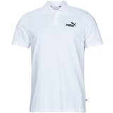 Puma Polo majice kratki rokavi ESS LOGO PIQUE POLO Bela | Shoptok.si