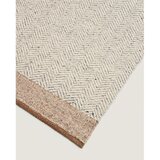 Kave Home Bež obojestranski/ročno tkan volnen tekač 80x200 cm Nifelia – | Shoptok.si