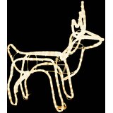  Figura božićnog soba topla bijela 60 x 30 x 60 cm | shoptok.hr