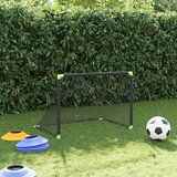  Dječji nogometni gol sklopivi crni 90 x 64 x 64 cm | Eponuda.com