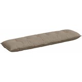  Jastuk za leđa Sivo-smeđa 180 x 50 cm Mikrofiber tkanina | shoptok.hr