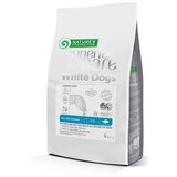 Nature's Protection hrana za pse 4kg superior white dog grain free riba medium NP7513051 Cene