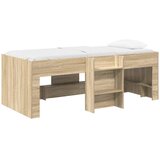  Kreveta za visoko spavanje djece 2 pcs Hrast sonoma 90 x 190 cm | shoptok.hr