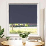 vidaXL Rolo zavjesa Blackout morski 90x150 cm Širina tkanine 85,7 cm | shoptok.hr