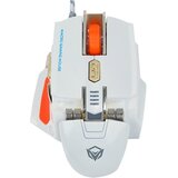 MeeTion M975 GEJMERSKI USB ŽIČNI Miš 2600 dpi, BELI Cene