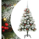  Umjetno božićno drvce S LED lampica Zelena i bijela 120 cm | shoptok.hr