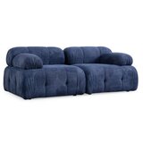 Atelier Del Sofa sofa dvosed petite 2 night blue