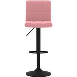  Barski stolčki 2 kosa roza žamet, (20624566) | Shoptok.si