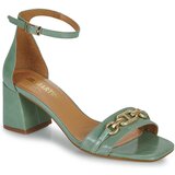 JB Martin Sandali & Odprti čevlji VEDETTE Zelena | Shoptok.si