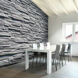  Tapeta - Grey stone wall 350x270 Cijene