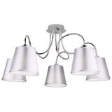 Candellux luster/visilica-luk viseća lampa 5X40W E14 hrom Cene