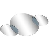  Zidno ogledalo DKD Home Decor Crna moderan krugovi 134 x 2 x 61 cm | shoptok.hr