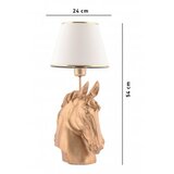 Opviq Konj Bijelo-zlatna stolna lampa, zlatno-bijela | Eponuda.ba