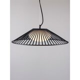 Nova Luce Mat crna metalna LED viseća svjetiljka sa staklenim sjenilom ø 50 cm Brume – | shoptok.hr