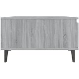  Stolić za kavu siva boja hrasta 90x60x35 cm konstruirano drvo | shoptok.hr