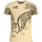 Cavalli Class Muška Majica Kratkih Rukava Bež | shoptok.hr