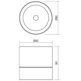  Redo 90628 - LED spoljašnje spot svetlo SHAFT LED/13W/230V IP65 braon | Eponuda.com