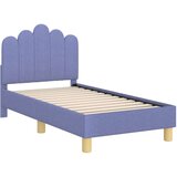  Okvir kreveta za malu djecu s naslonom Traper plava 70 x 140 cm | shoptok.hr
