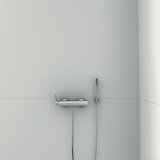 Ideal Standard Stenska armatura za tuš v sijajno srebrni barvi Conca – | Shoptok.si