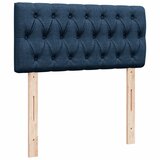  Krevet s oprugama i madracem plavi 100 x 200 cm od tkanine | shoptok.hr