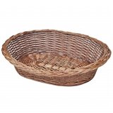  Košara za pse / krevet za ljubimce od vrbe prirodna boja 70 cm | Eponuda.com
