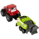  Crveni traktor sa zelenom sijačicom | shoptok.hr