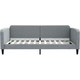  Dnevni krevet na razvlačenje svjetlosivi 100x200 cm od tkanine | shoptok.hr
