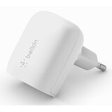 Belkin Omrežni polnilec USB C Power Delivery s kablom za iPhone, Bela, (5000065636) Cene