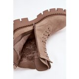 Boto Insulated workery women's with decoration beige Melisse | ePonuda.com