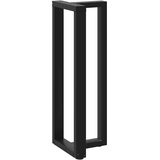  Noge za barski stol T-oblika 2 kom Crne 40x35x(110-111) cm Čelik | shoptok.hr