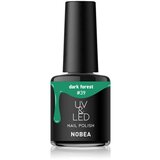 NOBEA UV & LED Nail Polish gel lak za nokte s korištenjem UV/LED lampe sjajni nijansa Dark forest #39 6 ml | shoptok.hr