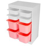 Hanah home višenamenski ormar white organizer vertical