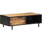 vidaXL Klubska mizica 105x50x35 cm robusten mangov les | Shoptok.si