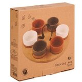 Vilde 139748 - Činije za grickalice na dasci od bambusa24x24x12 cm | ePonuda.com