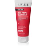 Revuele Pure Skin Anti-Pimple eksfoliacijski gel za prhanje proti aknam 200 ml | Shoptok.si