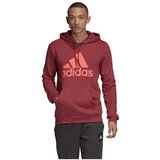 Adidas Puloverji MH Bos PO FT S Bordo | Shoptok.si