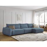 Bobochic Paris modra kotna sedežna garnitura aden | Shoptok.si