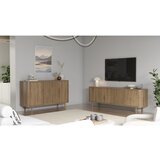 Marckeric Komoda u dekoru hrasta u prirodnoj boji 138x80x40 cm Salma – | shoptok.hr