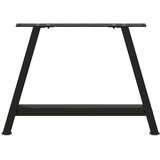  Noge za klub stolić A-oblika 2 kom Crne 70 x (42-43) cm Čelik | shoptok.hr