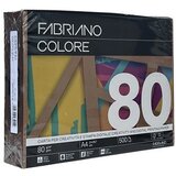  Papir barvni a4 fabriano colore intenzivne barve 80gr FABRIANO - RJAVA - MARRONE | Shoptok.si