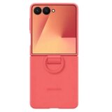 Samsung Galaxy Z Flip7 Ring silikonski rdeč ovitek, (5000003008) | Shoptok.si