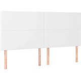  Posteljni okvir z vzglavjem bel 180x200 cm umetno usnje, (20794989) | Shoptok.si